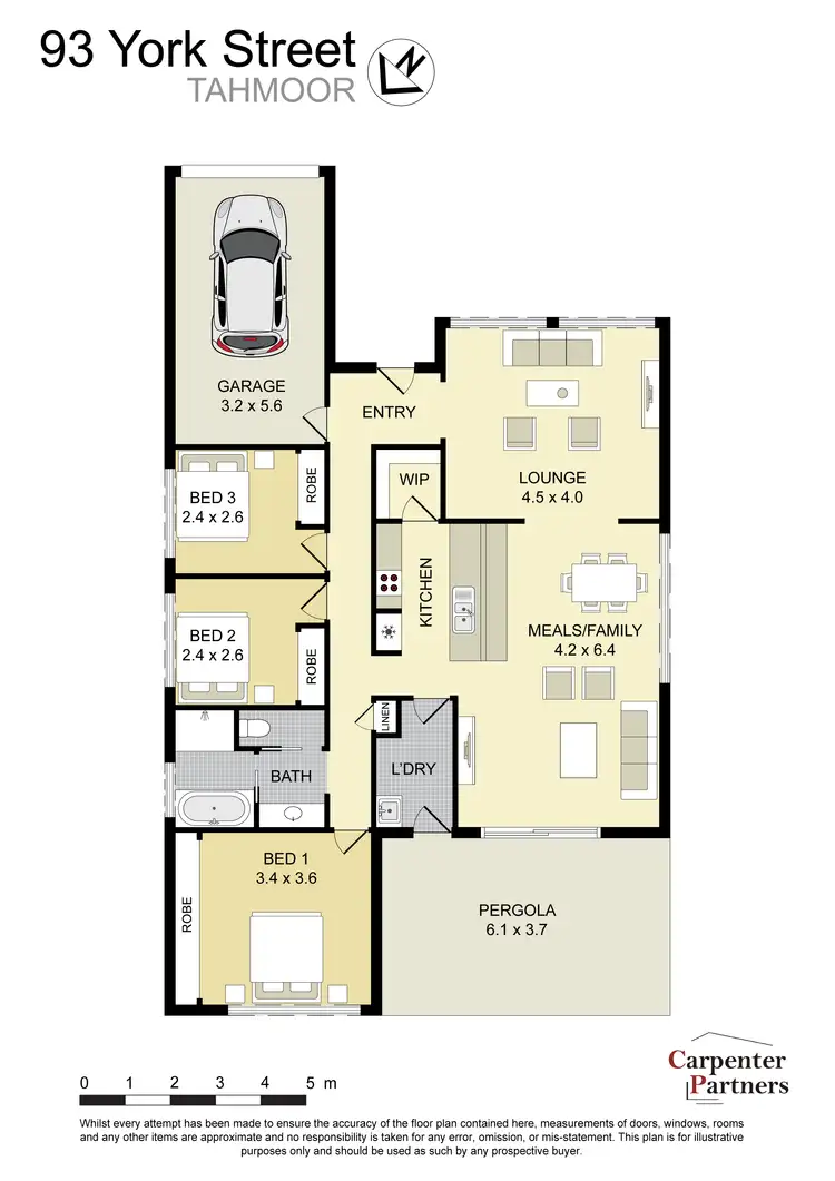 Floorplan of Homely house listing, 93 York Street, Tahmoor NSW 2573