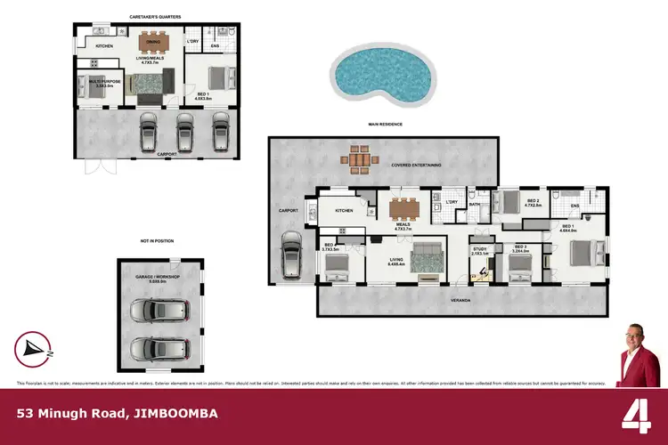 Floorplan of Homely house listing, 53 Minugh Road, Jimboomba QLD 4280
