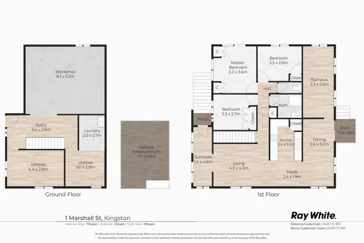 Floorplan of Homely house listing, 1 Marshall Street, Kingston QLD 4114