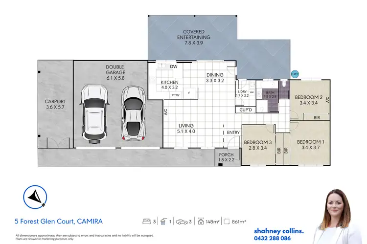 Floorplan of Homely house listing, 5 Forest Glen Court, Camira QLD 4300