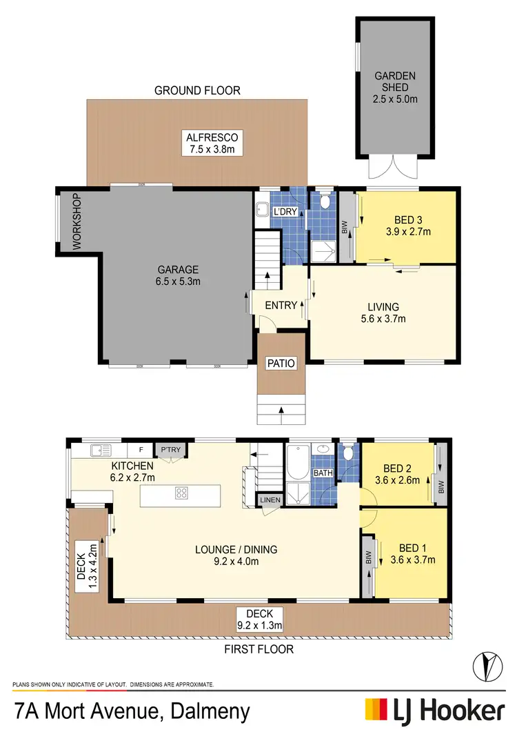 Floorplan of Homely house listing, 7A Mort Avenue, Dalmeny NSW 2546