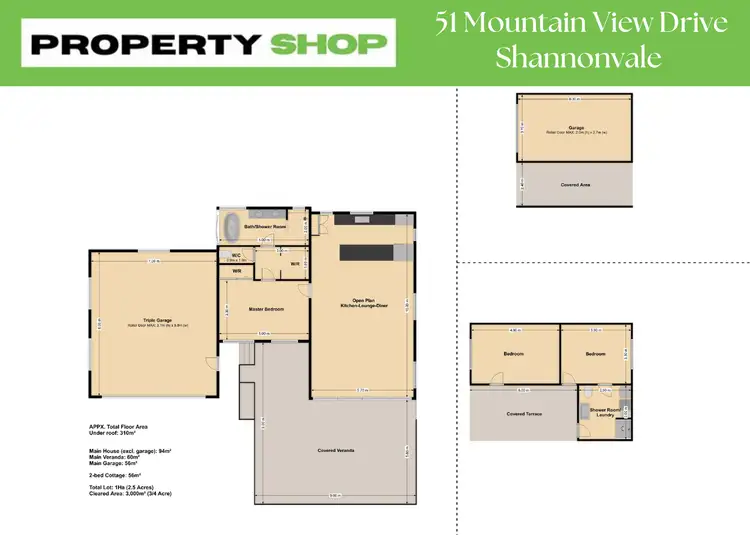 Floorplan of Homely house listing, 51 Mountain View Drive, Shannonvale QLD 4873