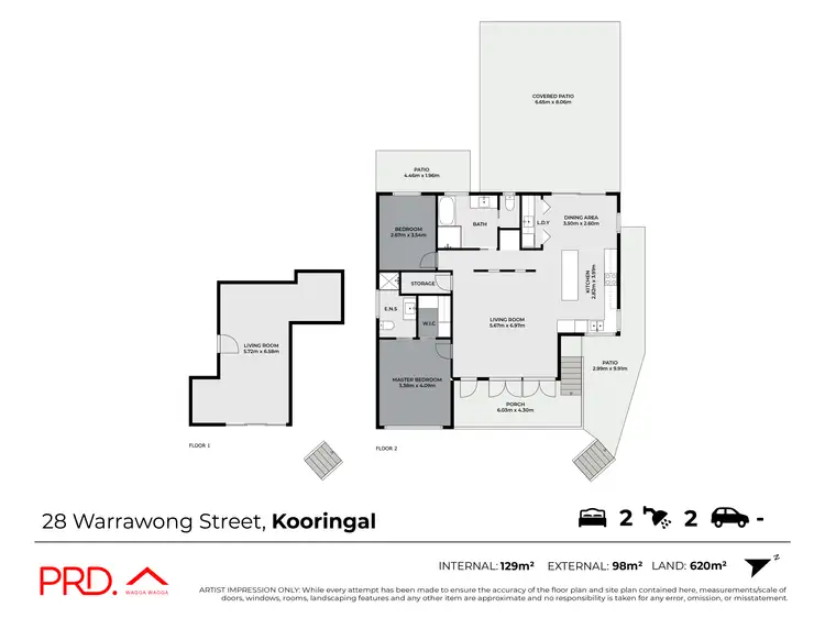 Floorplan of Homely house listing, 28 Warrawong Street, Kooringal NSW 2650