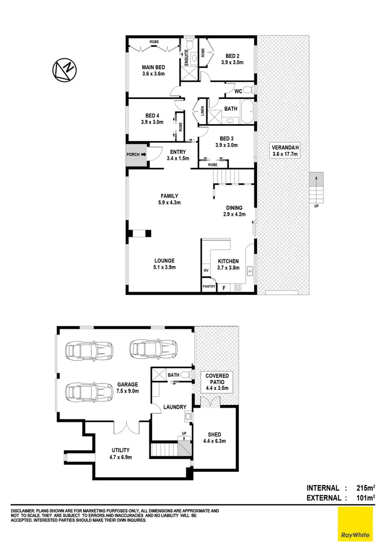 Floorplan of Homely house listing, 6 Watonga Street, Port Macquarie NSW 2444