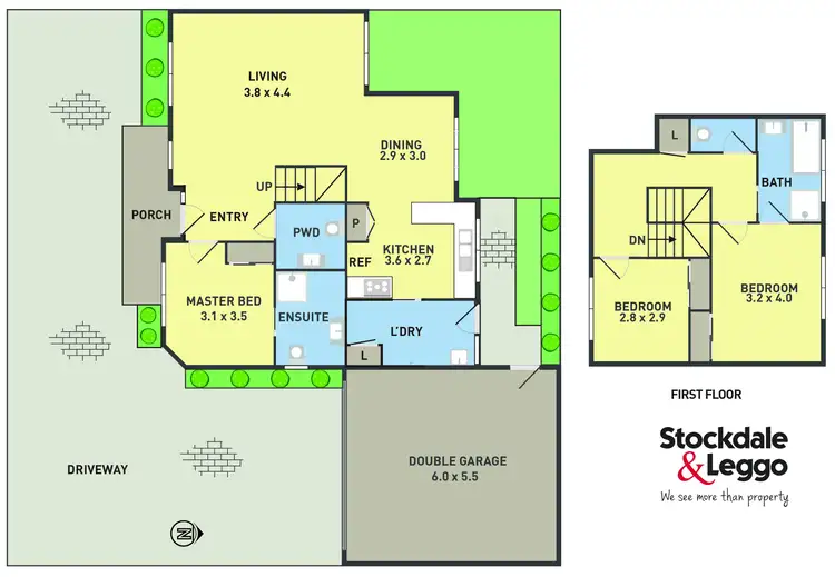 Floorplan of Homely house listing, 2/46 Gordon Street, Tullamarine VIC 3043