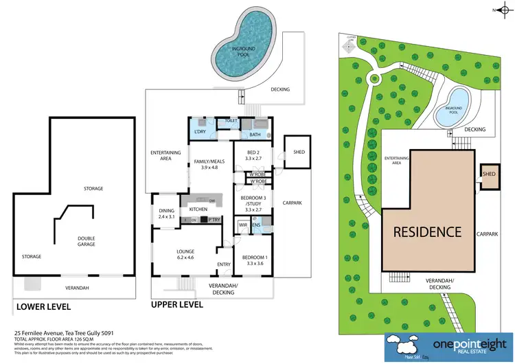 Floorplan of Homely house listing, 25 Fernilee Avenue, Tea Tree Gully SA 5091