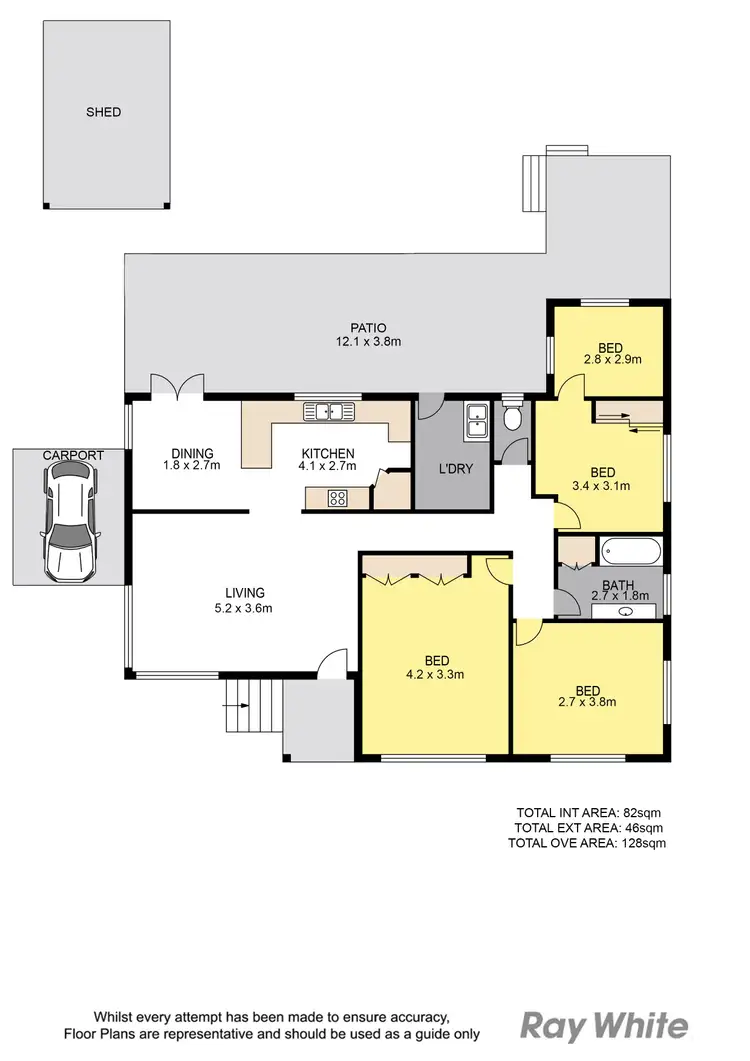 Floorplan of Homely house listing, 3 Brant Street, Bracken Ridge QLD 4017
