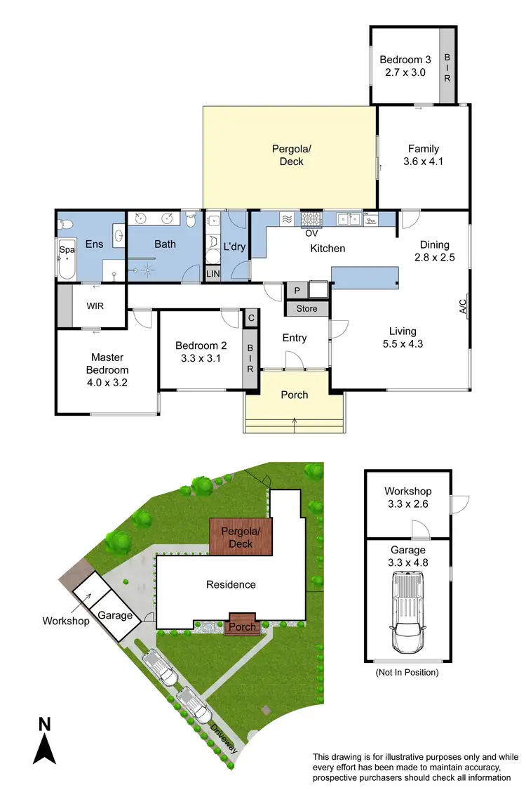Floorplan of Homely house listing, 3 Ramsey Court, Mulgrave VIC 3170