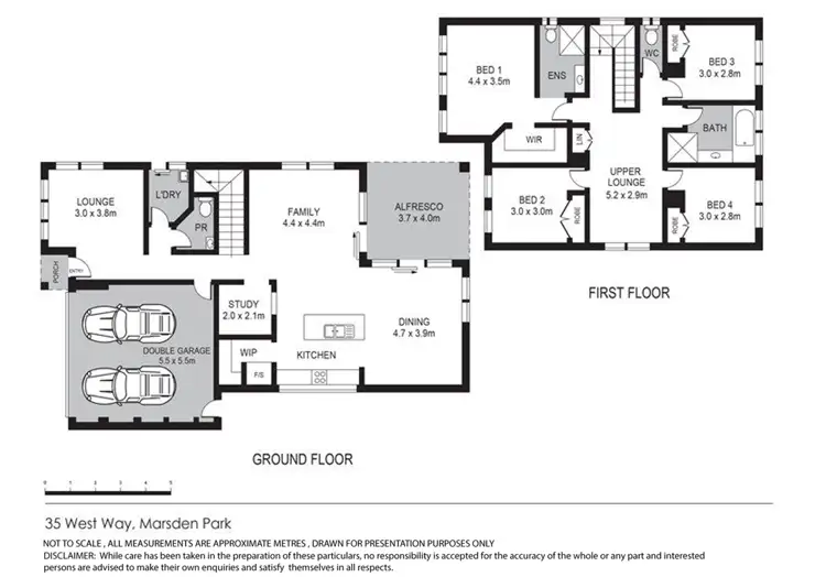 Floorplan of Homely house listing, 35 Westway Avenue, Marsden Park NSW 2765