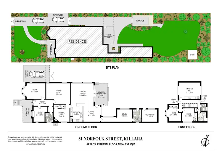 Floorplan of Homely house listing, 31 Norfolk Street, Killara NSW 2071