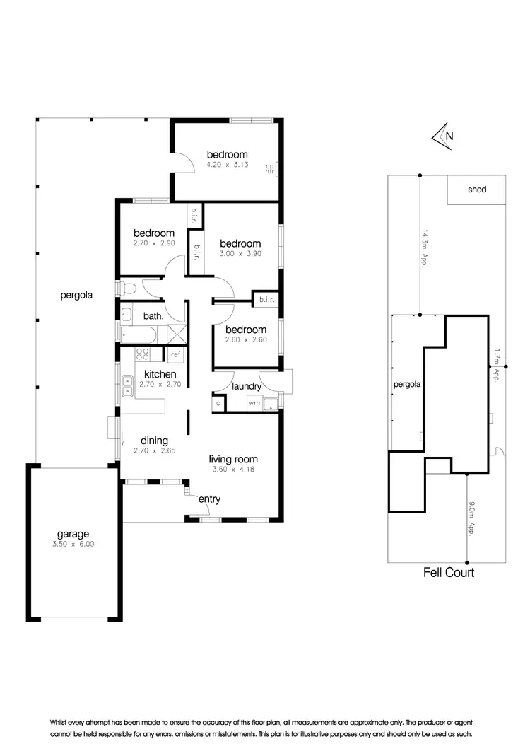 Floorplan of Homely house listing, 29 Fell Court, Altona Meadows VIC 3028