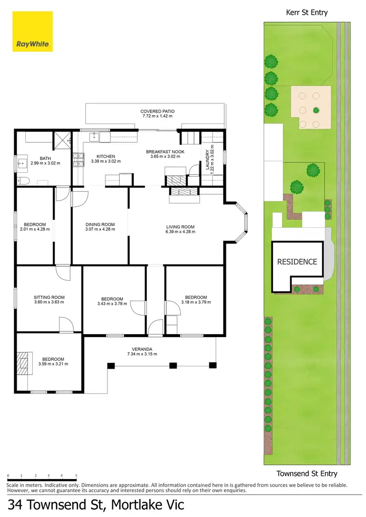 Floorplan of Homely house listing, 34 Townsend Street, Mortlake VIC 3272