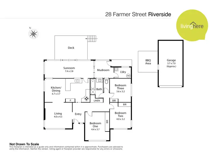 Floorplan of Homely house listing, 28 Farmer Street, Riverside TAS 7250