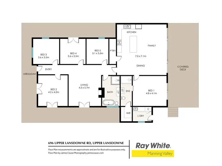 Floorplan of Homely rural property listing, 696 Upper Lansdowne Road, Upper Lansdowne NSW 2430
