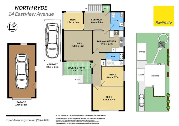 Floorplan of Homely house listing, 14 Eastview Avenue, North Ryde NSW 2113