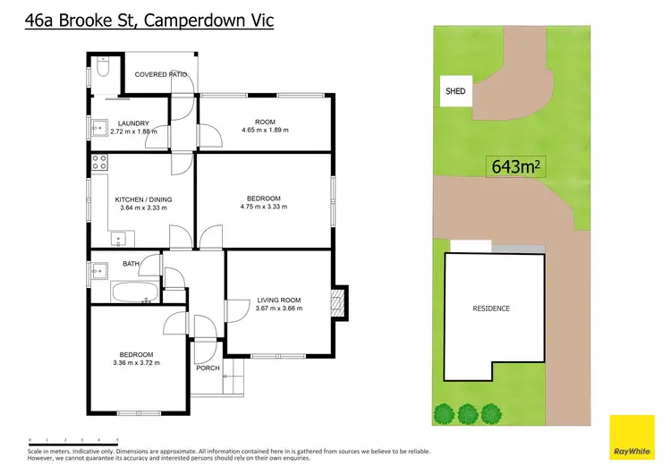 Floorplan of Homely house listing, 46A Brooke Street, Camperdown VIC 3260