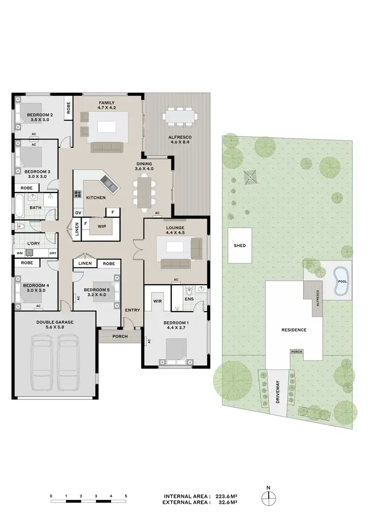 Floorplan of Homely house listing, 10 Shoalmarra Drive, Mount Low QLD 4818