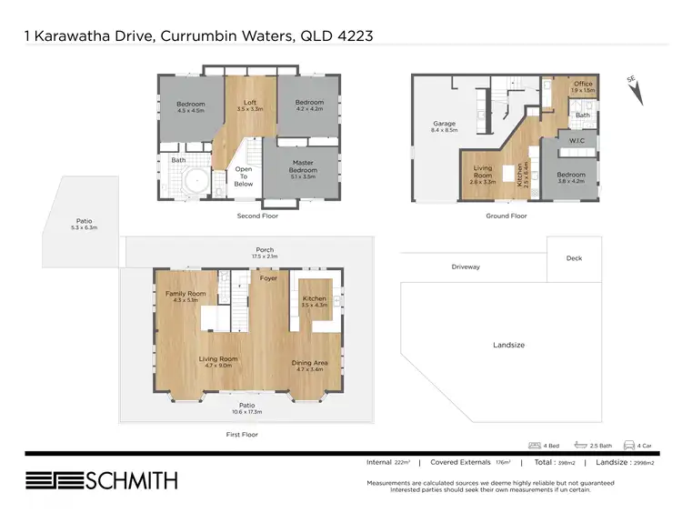 Floorplan of Homely house listing, 1 Karawatha Drive, Currumbin Waters QLD 4223