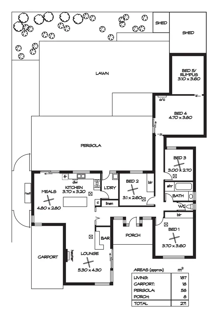 Floorplan of Homely house listing, 9 Kenneth Street, Salisbury SA 5108