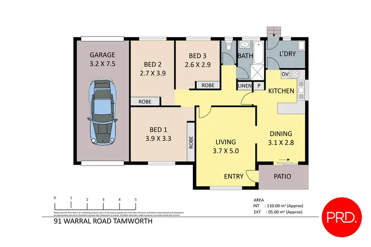 Floorplan of Homely house listing, 91 Warral Road, Tamworth NSW 2340