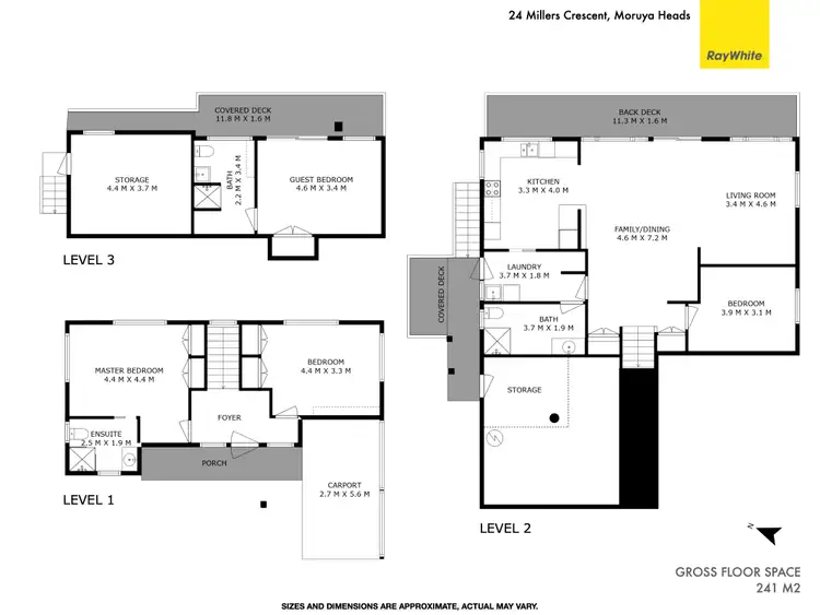 Floorplan of Homely house listing, 24 Millers Crescent, Moruya Heads NSW 2537