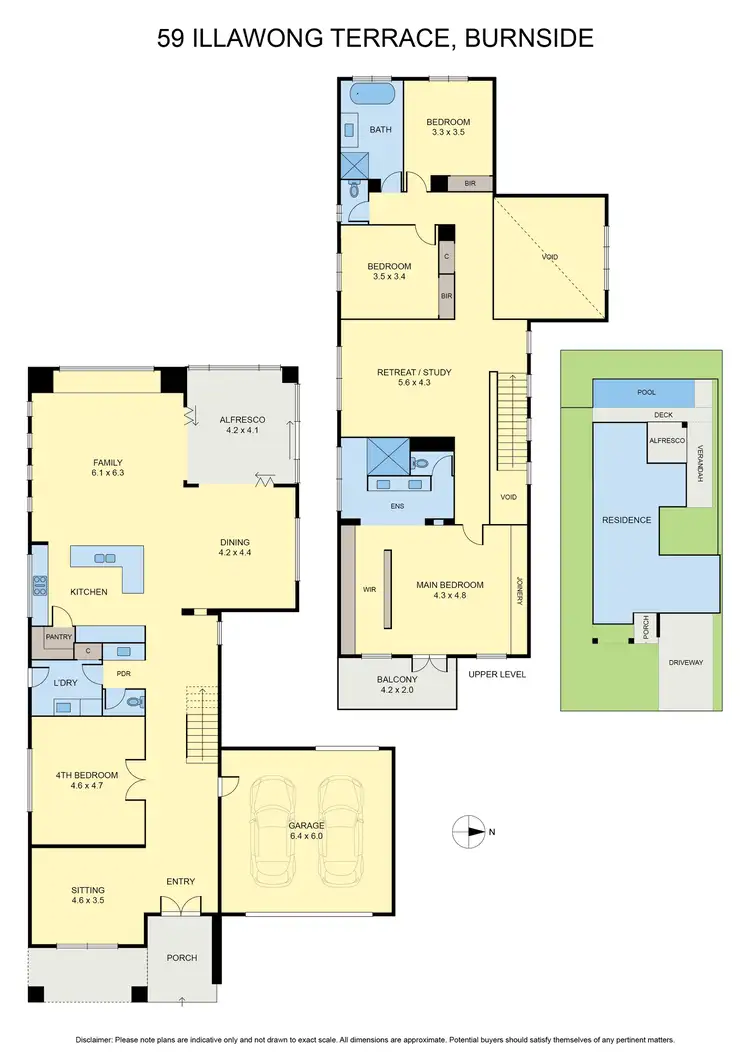 Floorplan of Homely house listing, 59 Illawong Terrace, Burnside VIC 3023