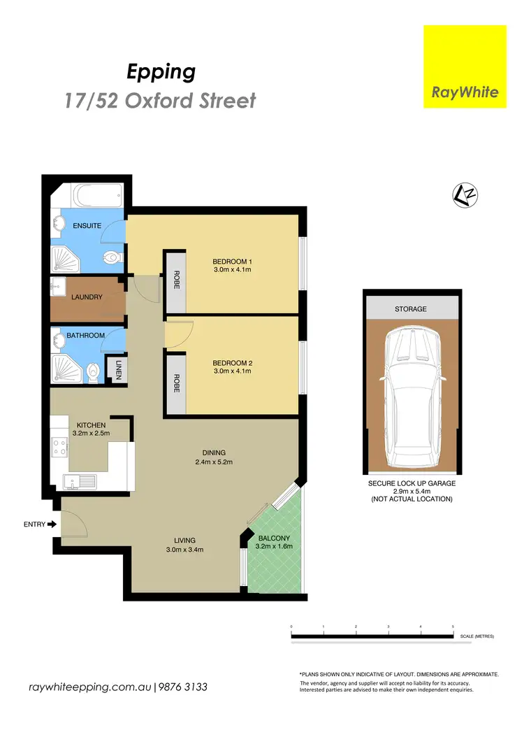 Floorplan of Homely unit listing, 17/52-56 Oxford Street, Epping NSW 2121