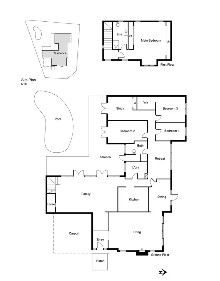 Floorplan of Homely house listing, 2 Granby Crescent, Nedlands WA 6009