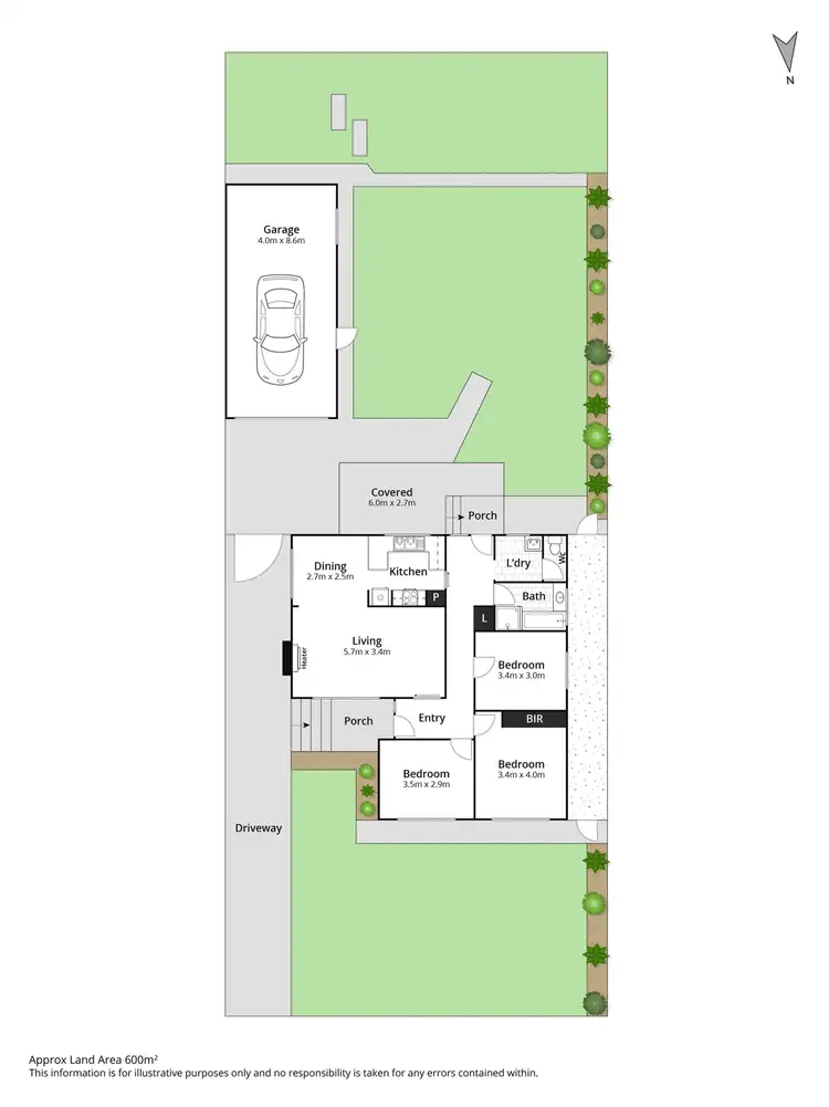 Floorplan of Homely house listing, 57 Vistula Avenue, Bell Park VIC 3215