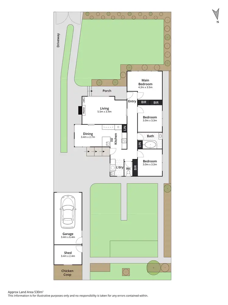 Floorplan of Homely house listing, 34 Trigg Street, Geelong West VIC 3218