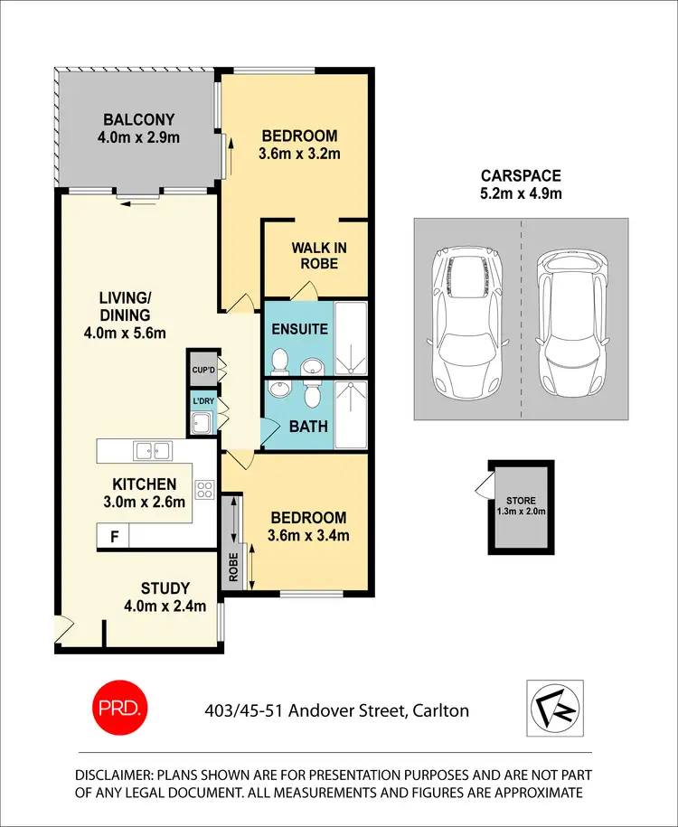 Floorplan of Homely apartment listing, 403/45 Andover Street, Carlton NSW 2218
