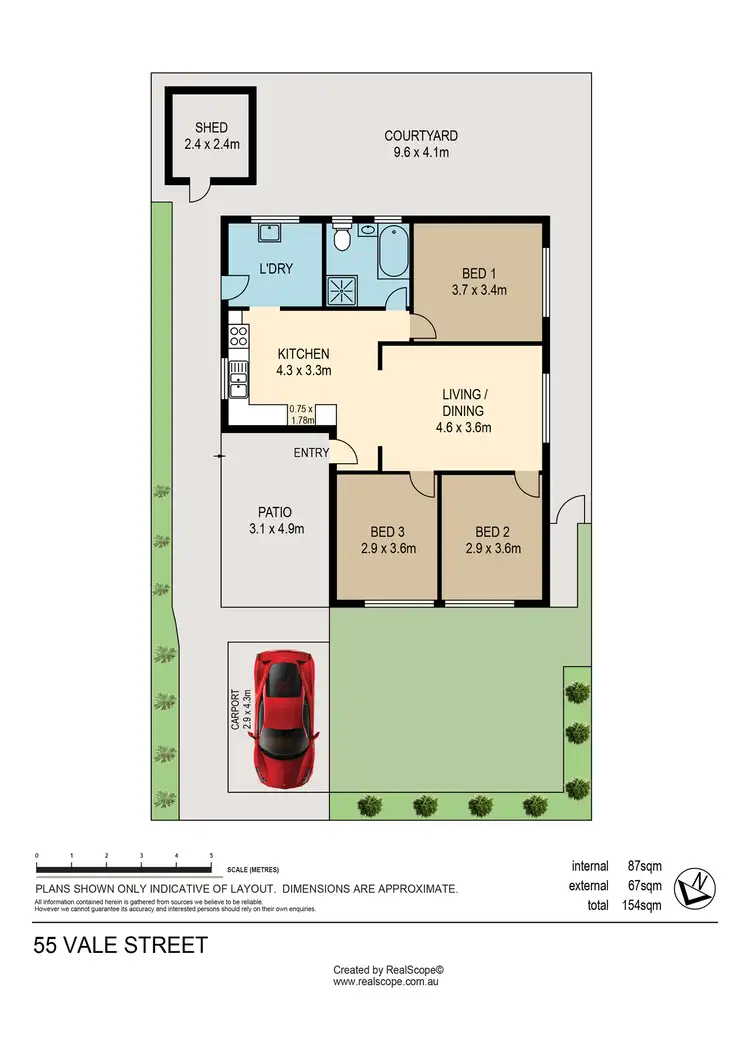 Floorplan of Homely house listing, 55 Vale Street, Kelvin Grove QLD 4059