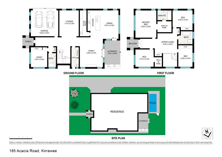 Floorplan of Homely house listing, 185 Acacia Road, Kirrawee NSW 2232