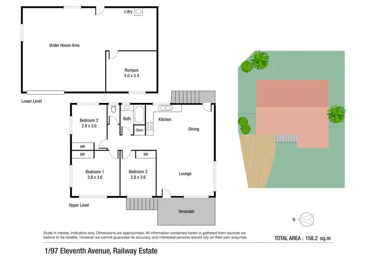 Floorplan of Homely house listing, 1/97 Eleventh Avenue, Railway Estate QLD 4810