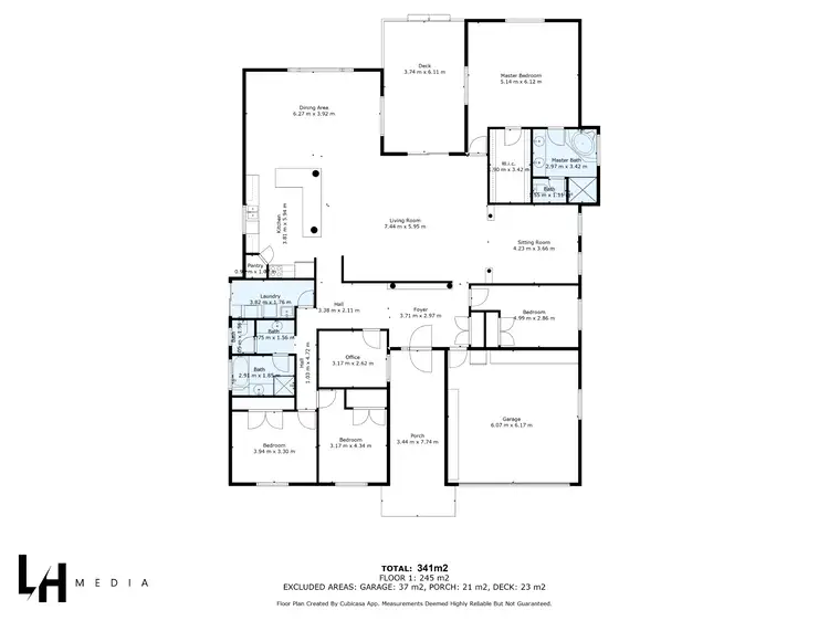 Floorplan of Homely house listing, 83 Macdonald Drive, Narangba QLD 4504