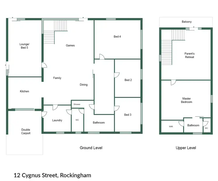 Floorplan of Homely house listing, 12 Cygnus Street, Rockingham WA 6168