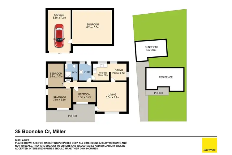 Floorplan of Homely house listing, 35 Boonoke Crescent, Miller NSW 2168