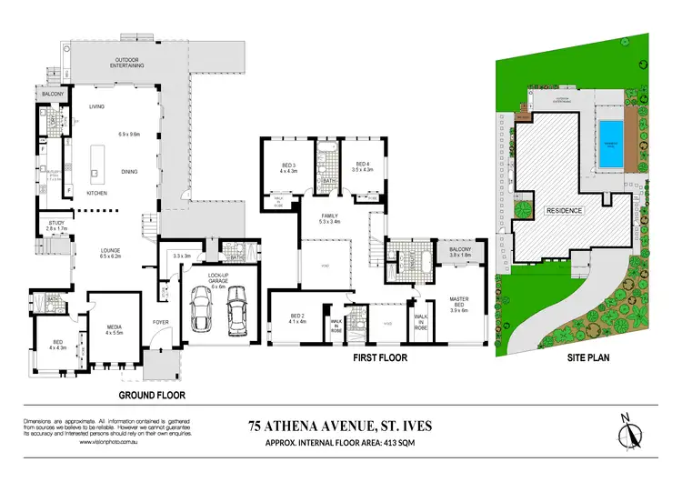 Floorplan of Homely house listing, 75 Athena Avenue, St Ives NSW 2075