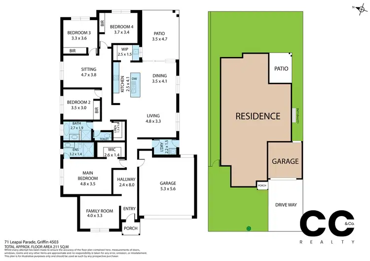 Floorplan of Homely house listing, 71 Leapai Parade, Griffin QLD 4503