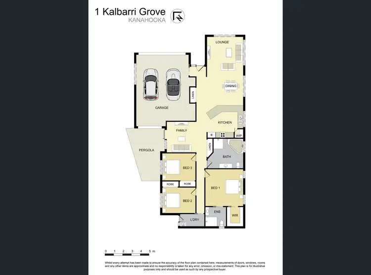 Floorplan of Homely house listing, 1 Kalbarri Grove, Kanahooka NSW 2530