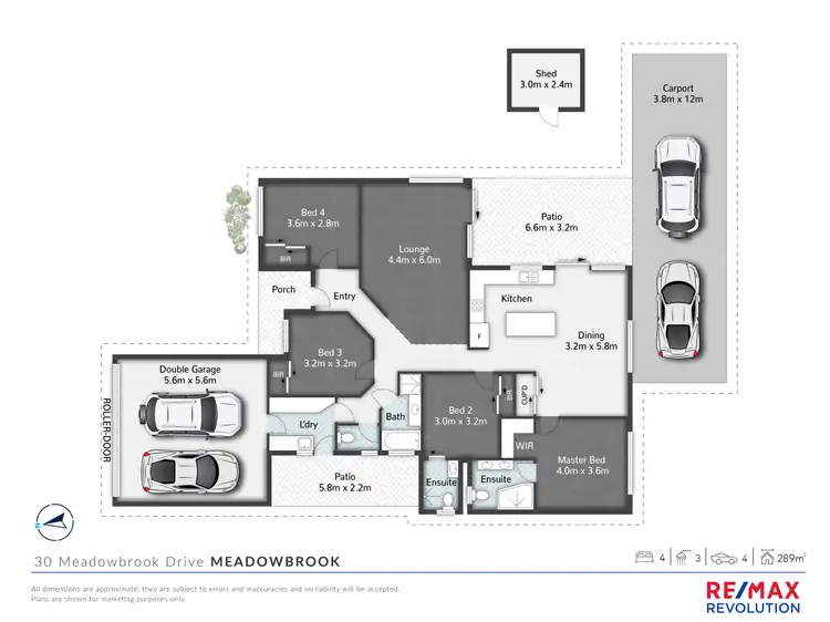 Floorplan of Homely house listing, 30 Meadowbrook Drive, Meadowbrook QLD 4131