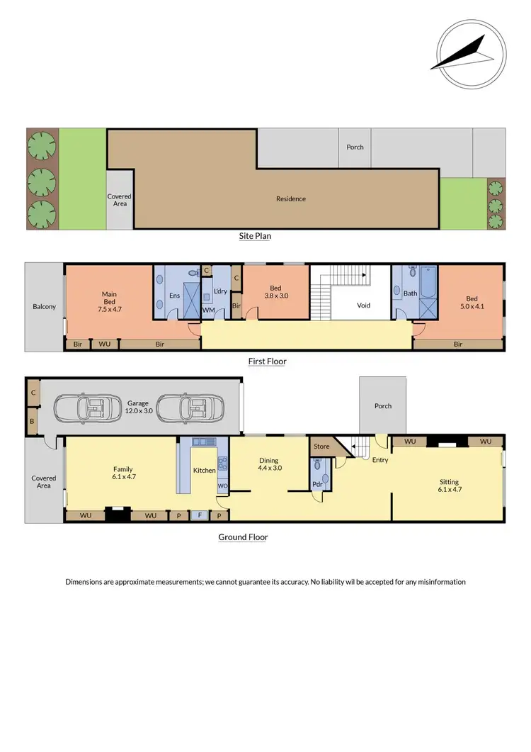 Floorplan of Homely house listing, 5 Selborne Road, Toorak VIC 3142