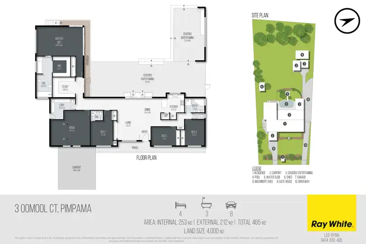 Floorplan of Homely house listing, 3 Oomool Court, Pimpama QLD 4209