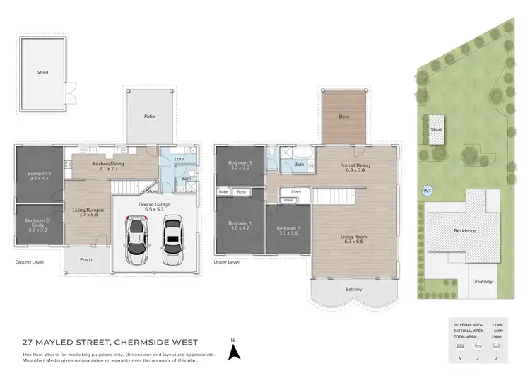 Floorplan of Homely house listing, 27 Mayled Street, Chermside West QLD 4032
