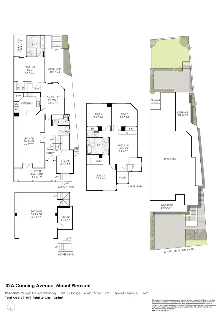 Floorplan of Homely house listing, 32A Canning Avenue, Mount Pleasant WA 6153