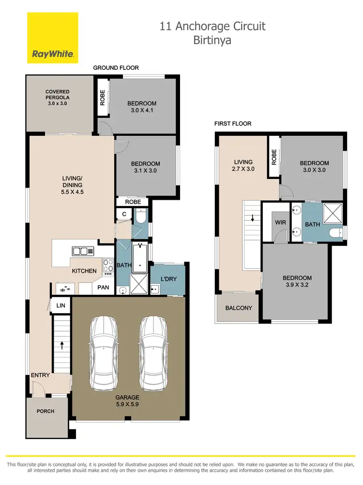 Floorplan of Homely house listing, 11 Anchorage Drive, Birtinya QLD 4575