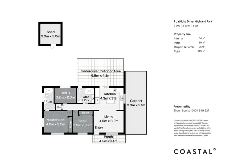 Floorplan of Homely house listing, 7 Jabiluka Drive, Highland Park QLD 4211