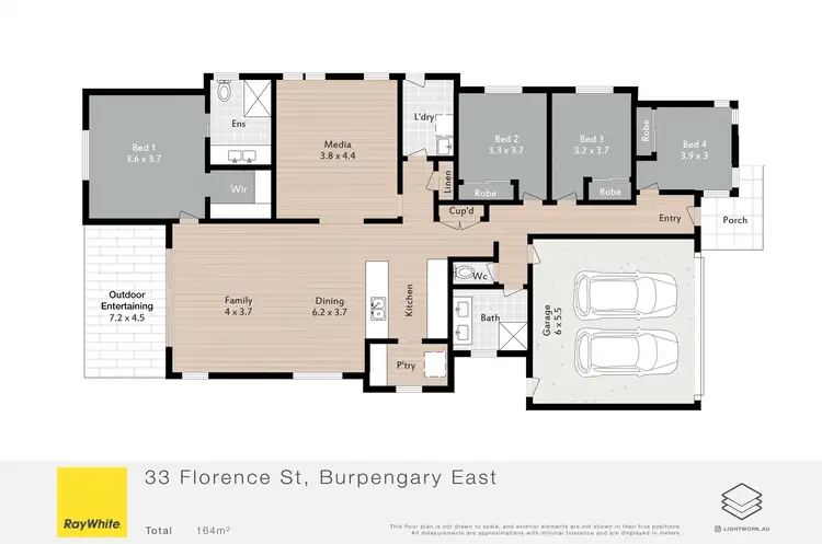 Floorplan of Homely house listing, 33 Florence Street, Burpengary East QLD 4505