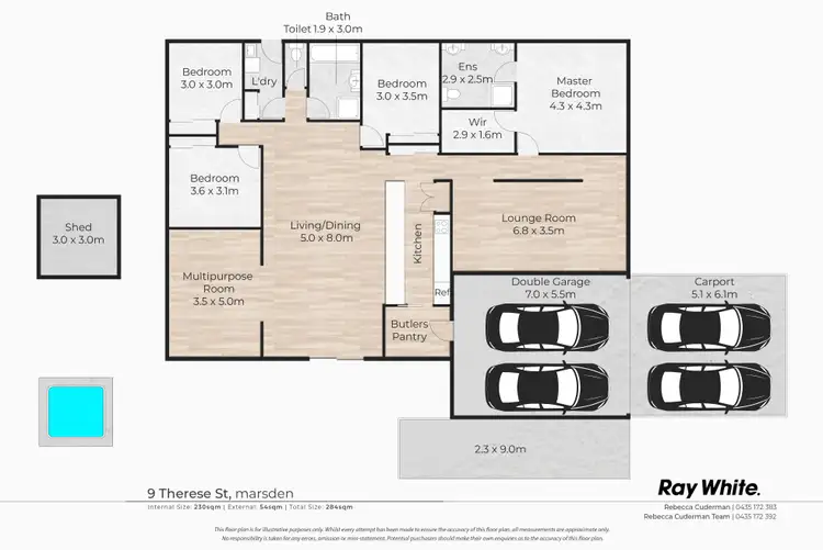 Floorplan of Homely house listing, 9 Therese Street, Marsden QLD 4132