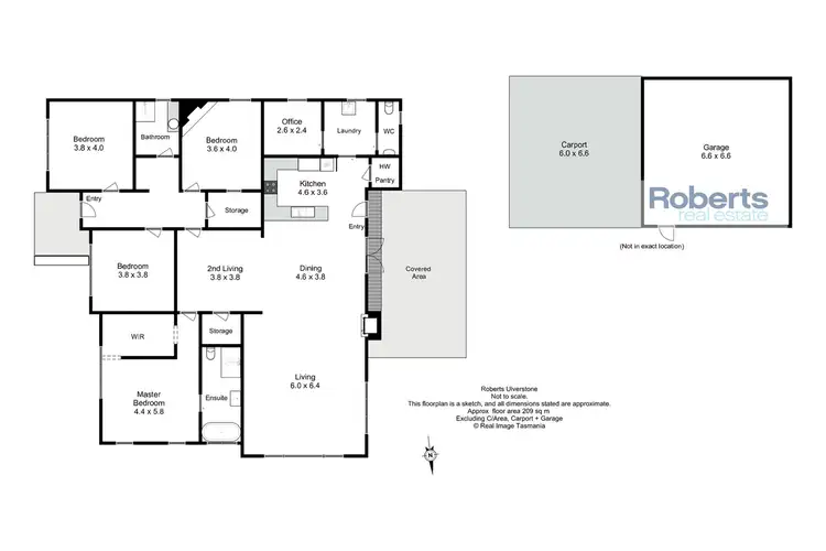 Floorplan of Homely house listing, 42 Risby Street, Ulverstone TAS 7315